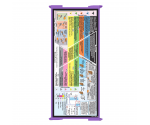 WhiteCoat Clipboard® Trifold - Lilac Food Industry Edition